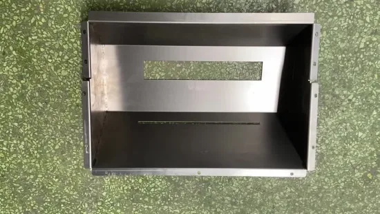 Caja de aleación de aluminio barata, caja de cubierta de exhibición de metal, caja de almacenamiento de metal de aluminio, caja de proyecto de doblado de estampado